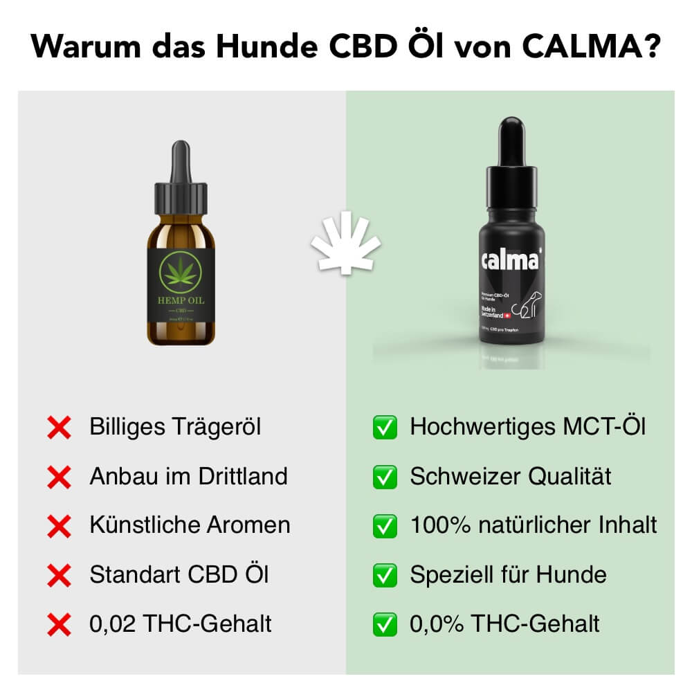 CBD Ăl fĂŒr Hunde Vorteile